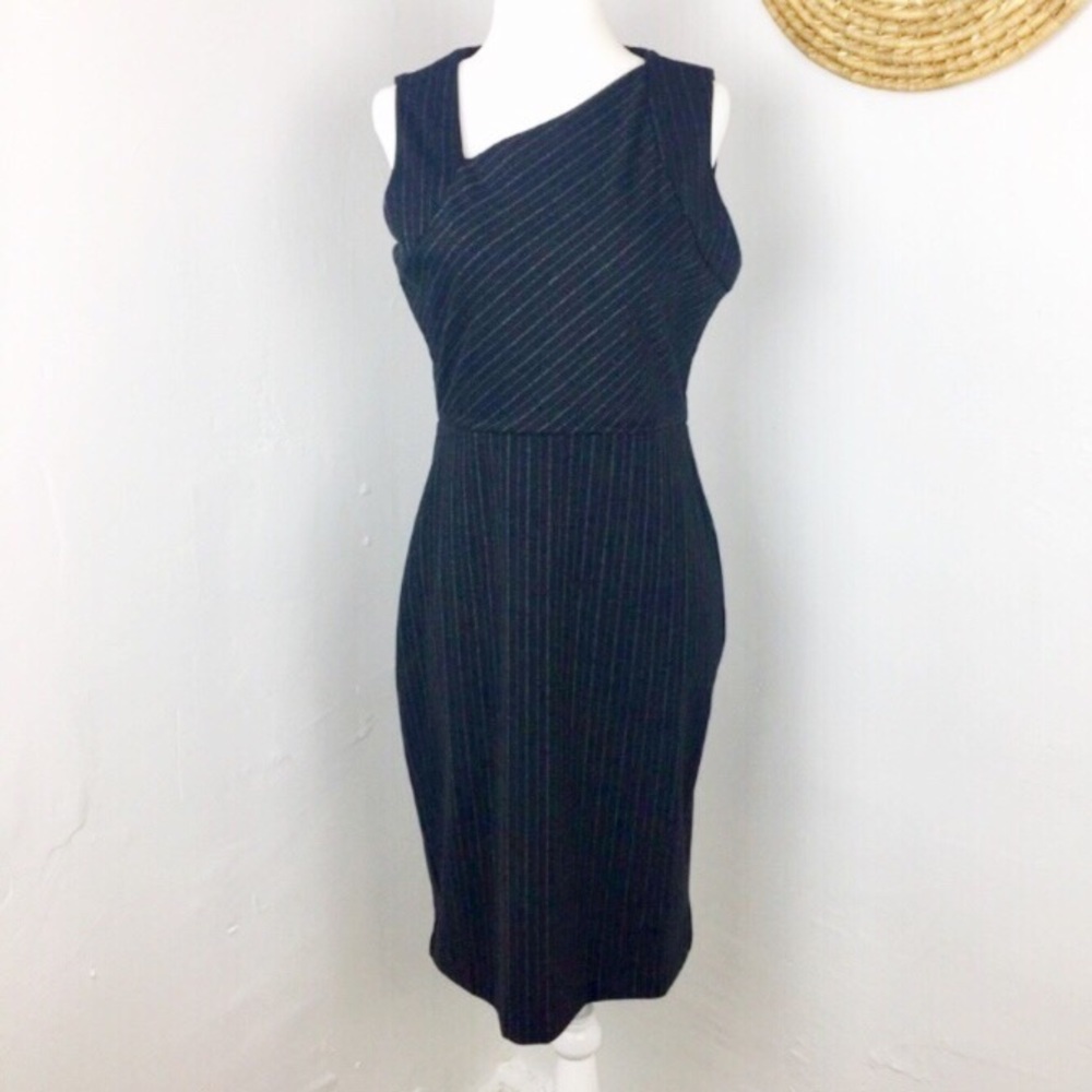 Banana Republic dress pin striped